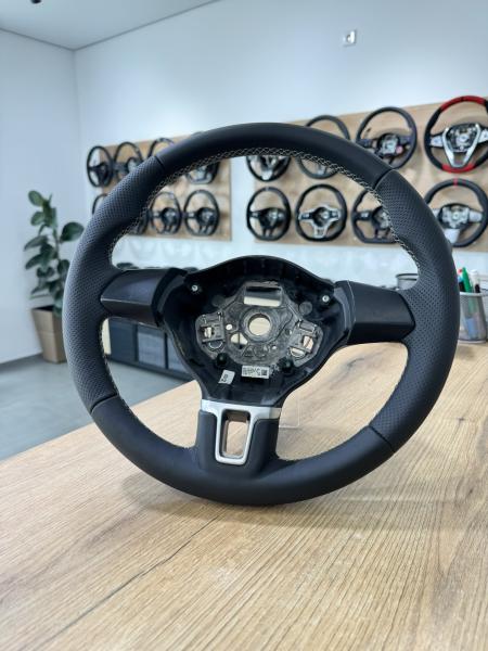VW Lenkrad Design L166 mit Leder oder Alcantara für Golf 6 T5 Passat B7 CC Amarok