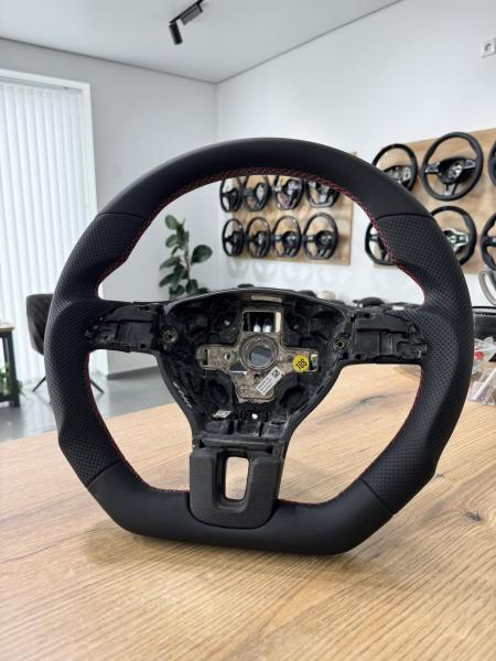 Sportlenkrad VW Golf 6 GTI GTD R-Line Passat B8 aus Leder oder Alcantara Design L166B