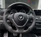 Carbon Lenkrad für BMW E70 E71 M Sport Lenkrad neu Beziehen